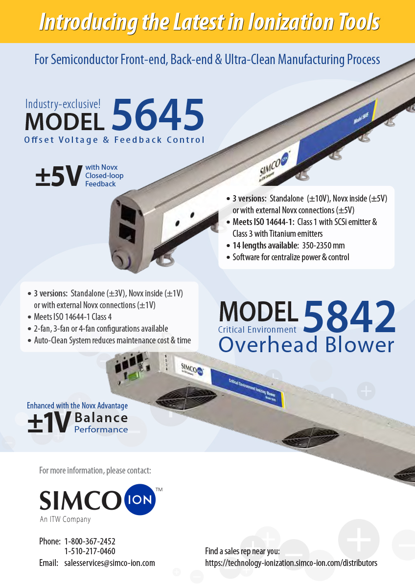 Simco-Ion New Products