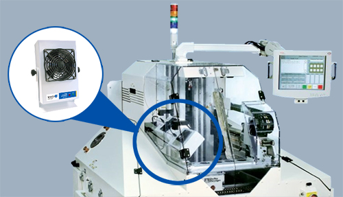 Model 5802i air ionizer test handler installation application