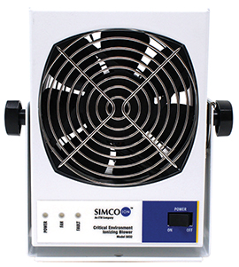 SIMCO-ION 6422E-AC BENCHTOP IONIZER WITH BRACKET 